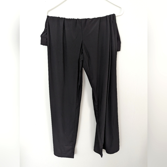 NY Collection Petite Plus Size Pull-On Wide-Leg Pants - Picture 1 of 3